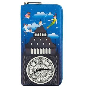 Loungefly x Peter Pan Clock Glow in the Dark Wallet